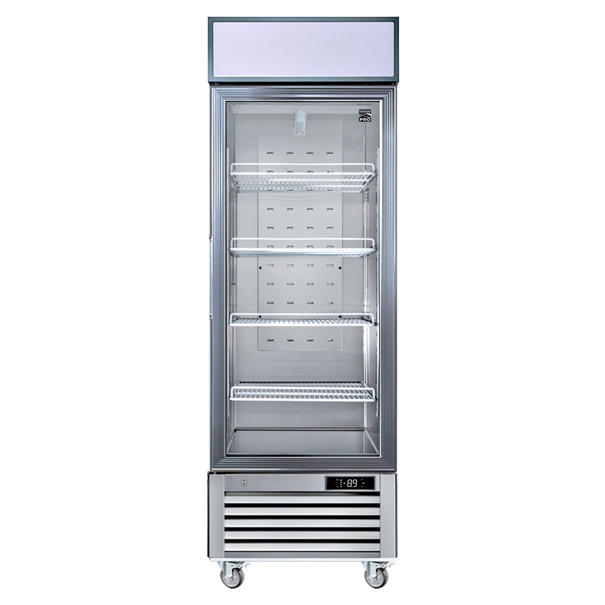 Kenmore Pro 23 cu ft glass door commercial display freezer