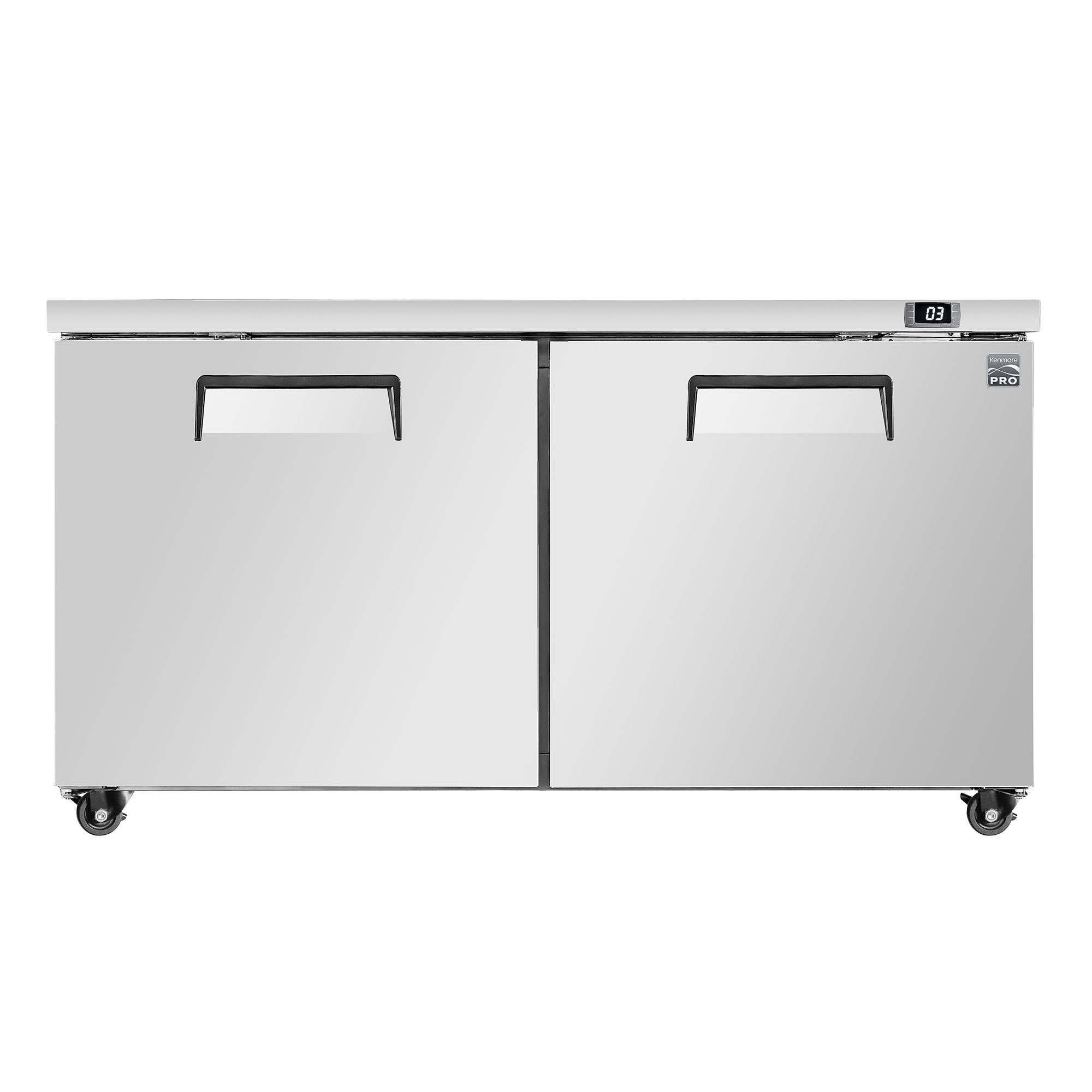 Kenmore PRO 12.6 cu.ft. Stainless Steel Undercounter Commercial Freezer/Refrigerator