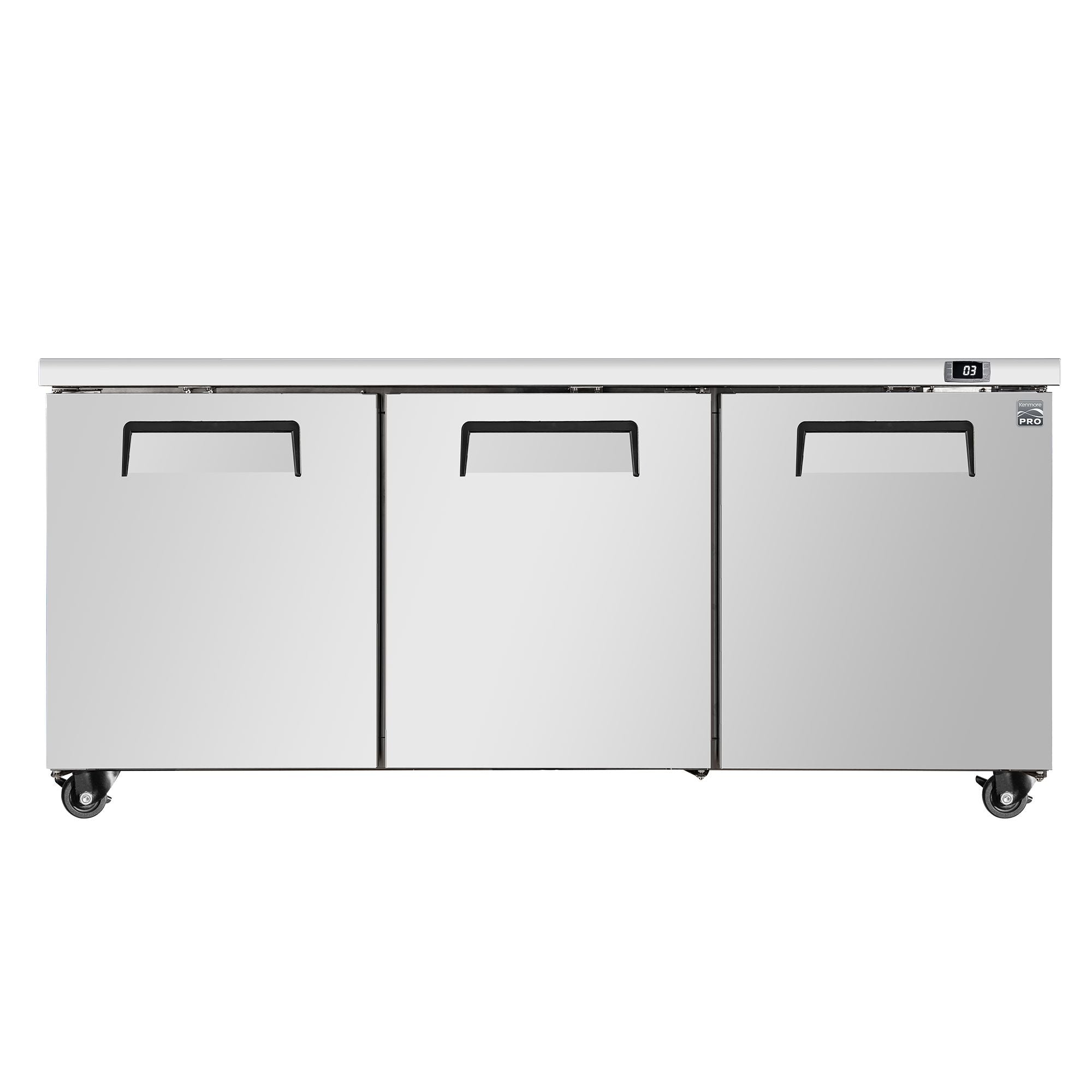 Kenmore PRO 12.6 cu.ft. Stainless Steel Undercounter Commercial Freezer/Refrigerator